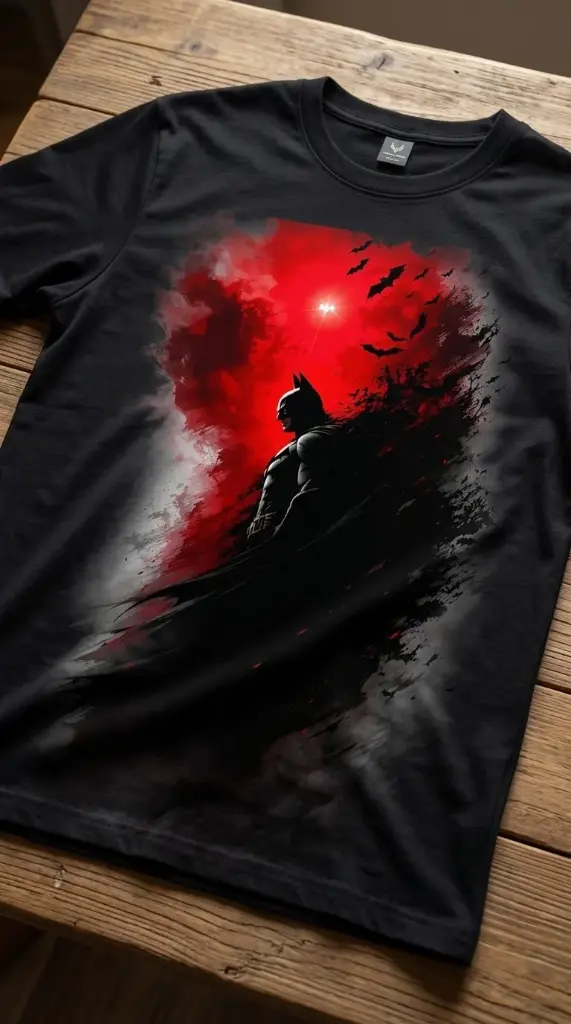 Batman Design T Shirt
